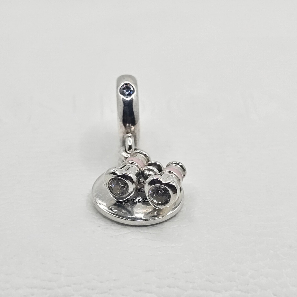 🎁 Authentic Pandora ⭐️ RETIRED⭐️ BINOCULARS DANGLE CHARM